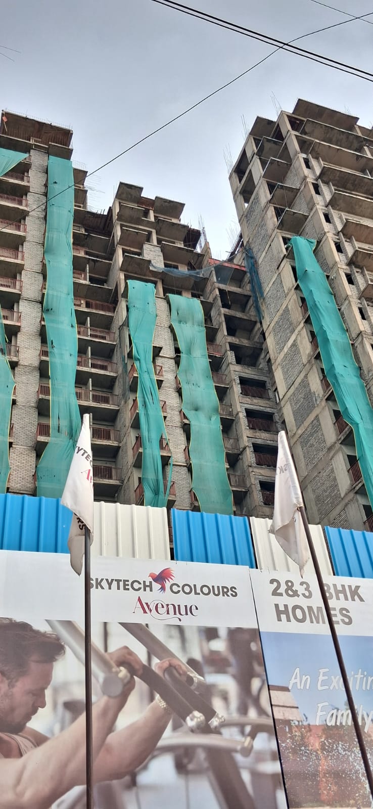 Skytech Colours Avenue construction progress, 2026, photo 6