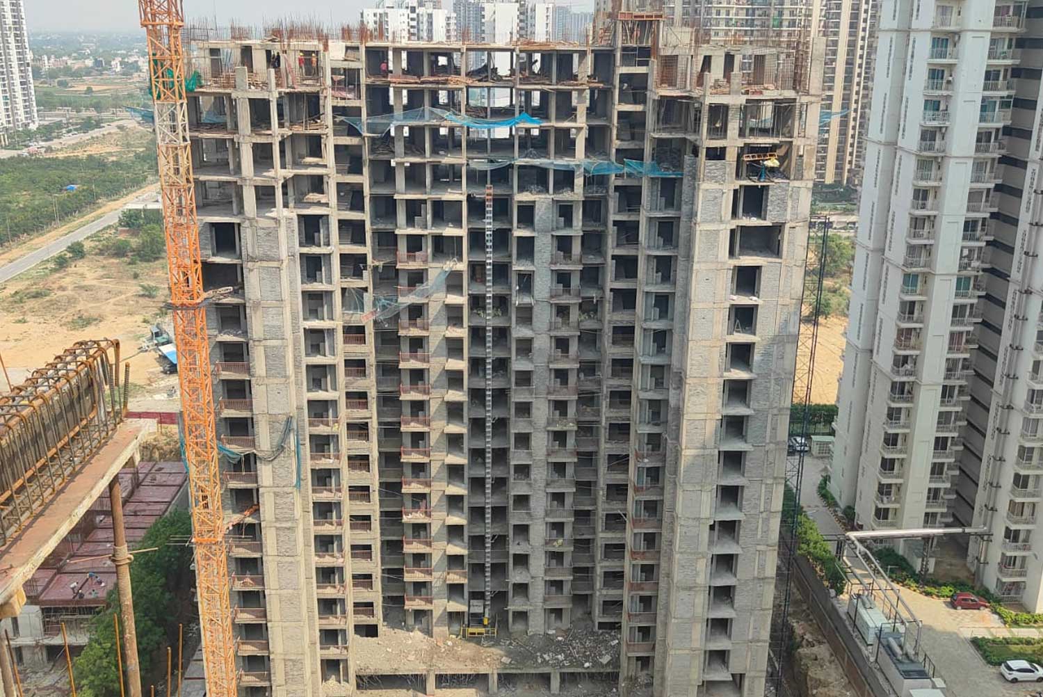 Skytech Colours Avenue construction progress, 2025, photo 2
