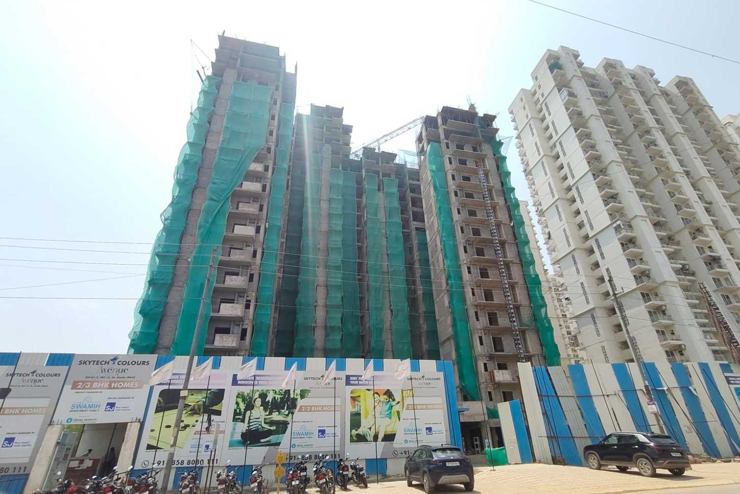 Skytech Colours Avenue construction progress, 2025, photo 3