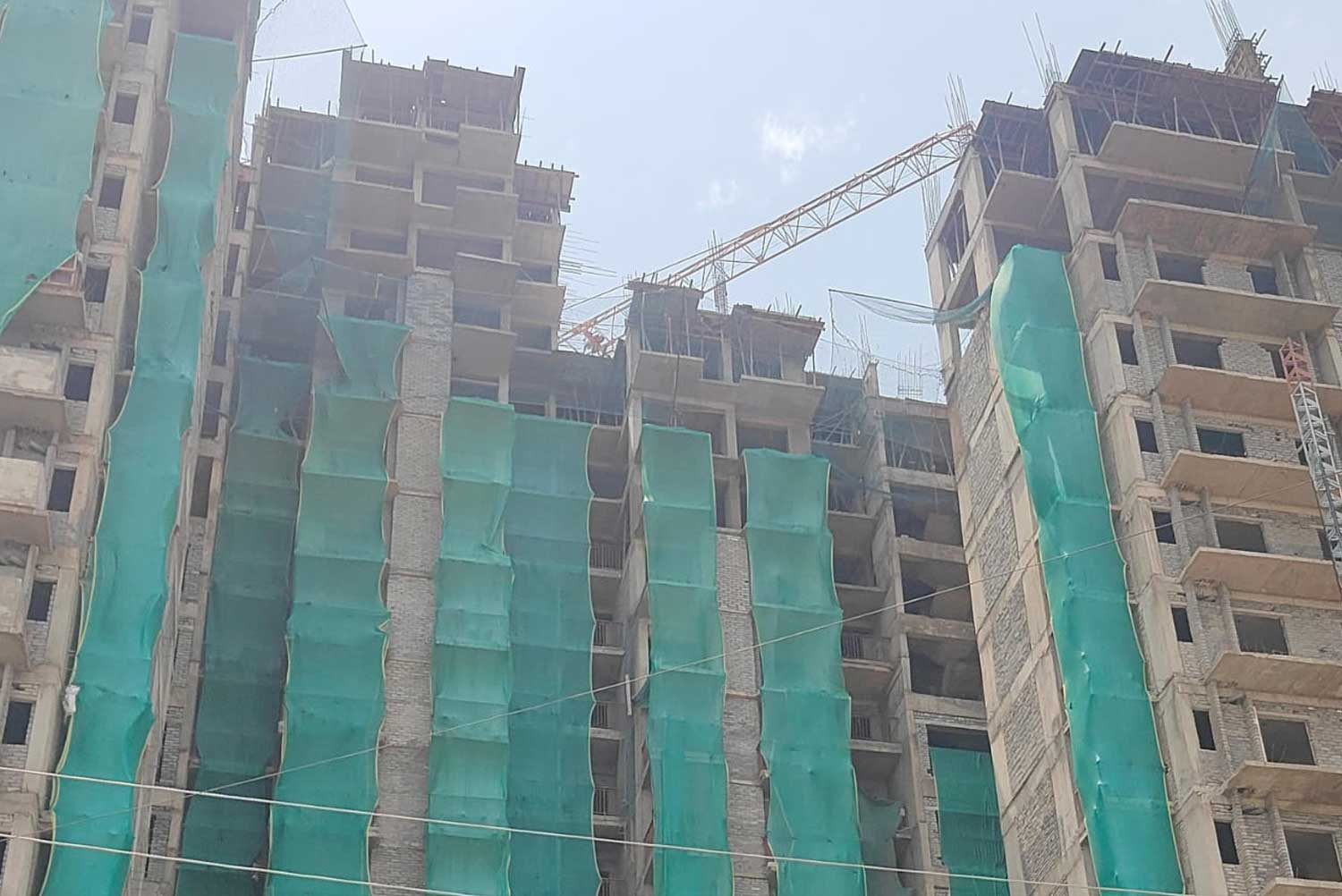 Skytech Colours Avenue construction progress, 2025, photo 4