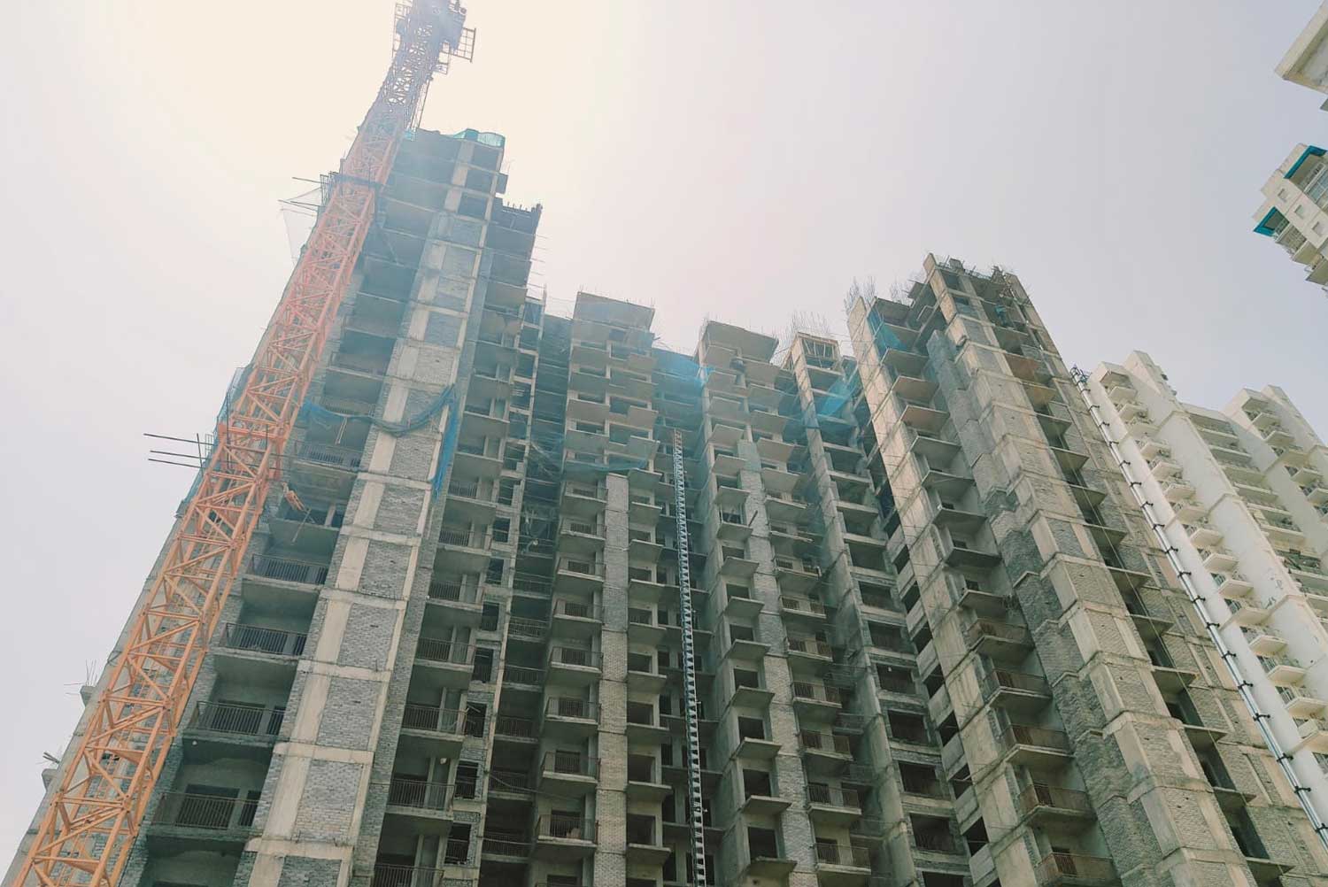 Skytech Colours Avenue construction progress, 2025, photo 5