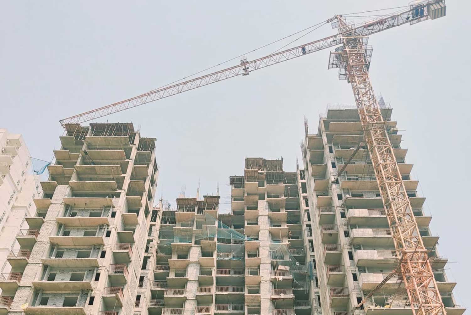 Skytech Colours Avenue construction progress, 2025, photo 6