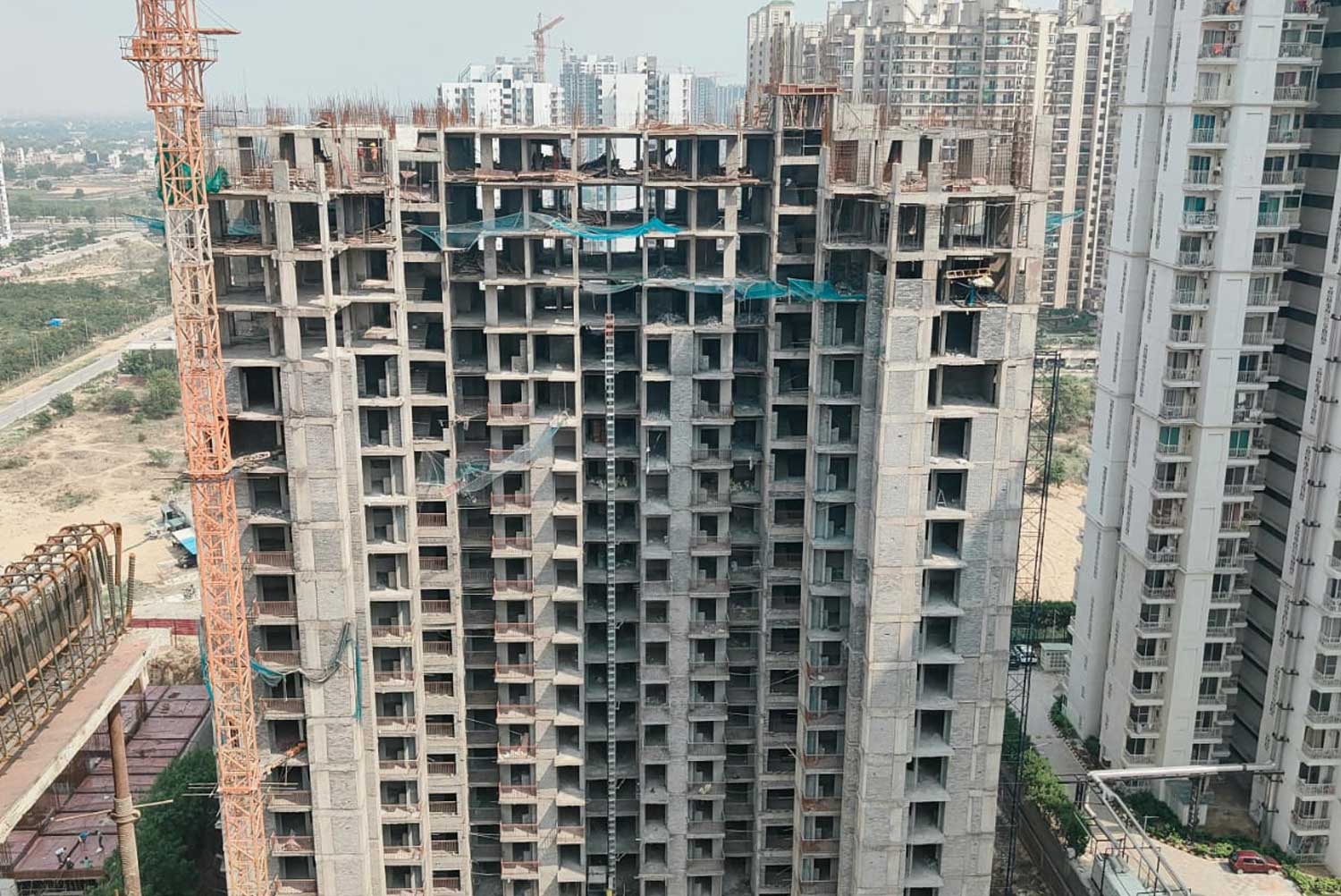 Skytech Colours Avenue construction progress, 2025, photo 8