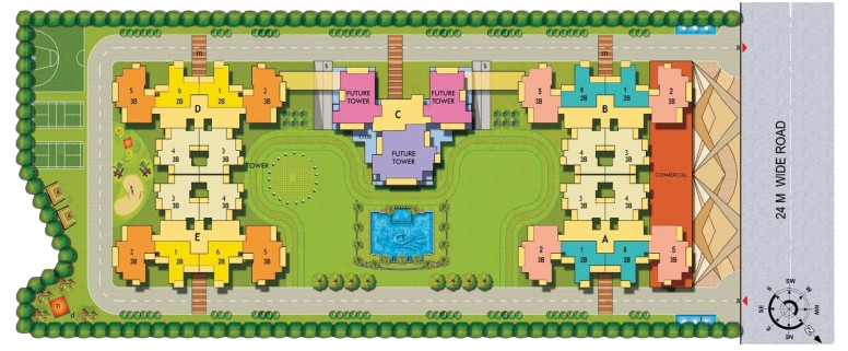 Skytech Colours Avenue Master Plan