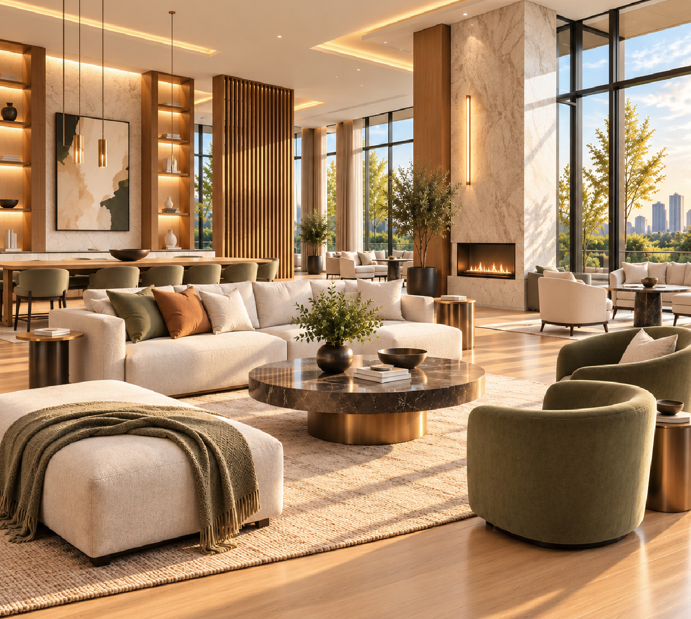 Skytech Colours Avenue — Community Spaces