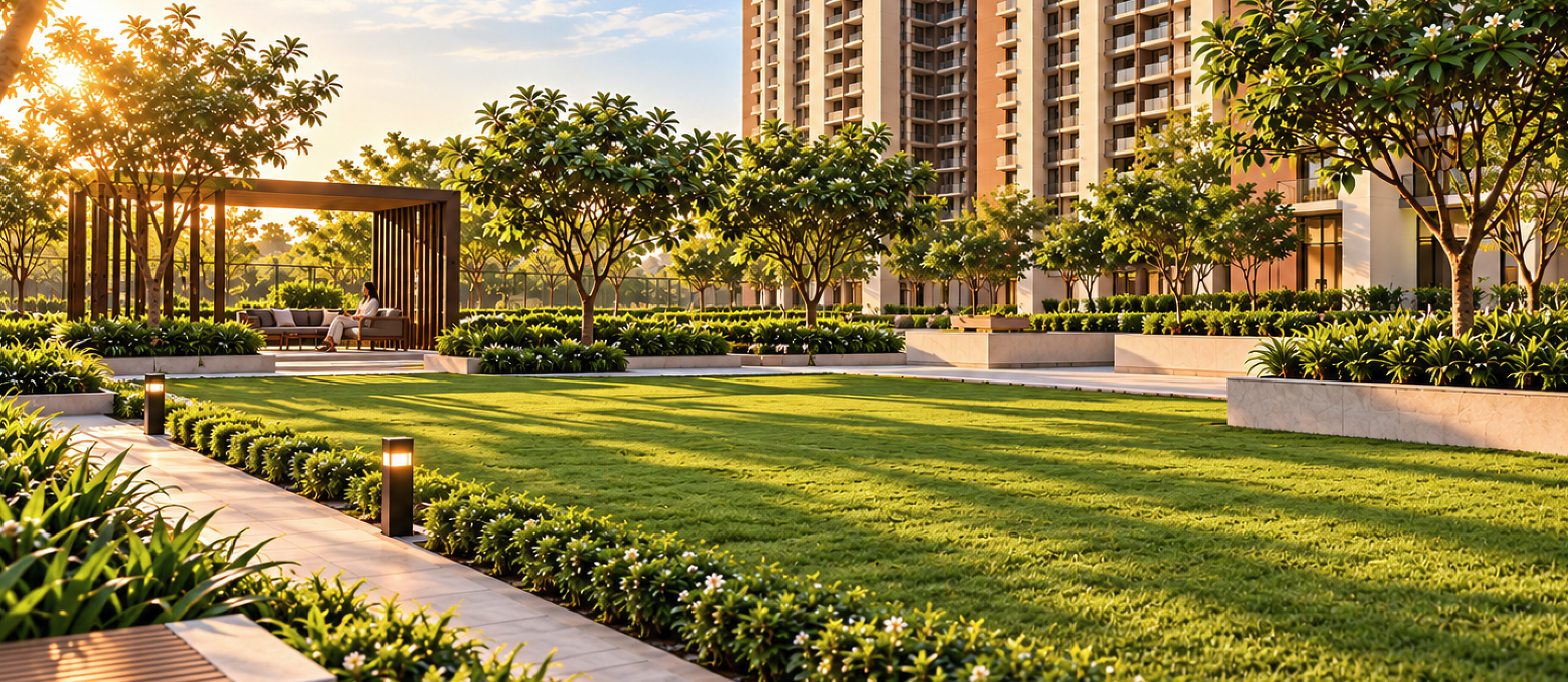 Skytech Colours Avenue — Landscaped Greens